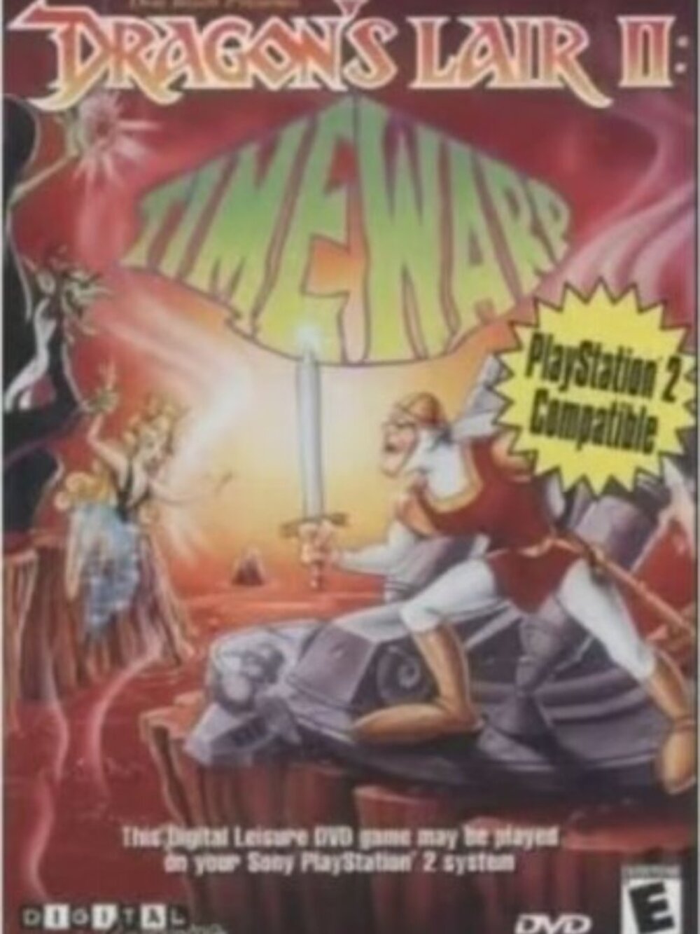 Dragon's Lair II: Time Warp DVD Game ~ PlayStation 2 Compatible ~ New/Sealed!